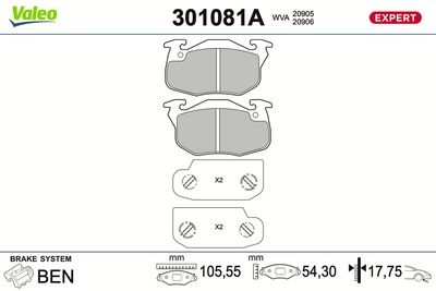 Σετ τακάκια, δισκόφρενα