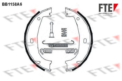 Σετ σιαγόνων φρένων, χειρόφρενο